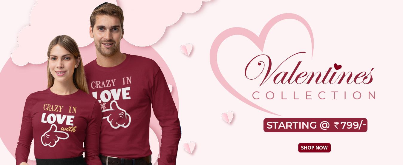 Valentine's Day fashion sale banner design — promotional banner by Sanchita Bhatia India