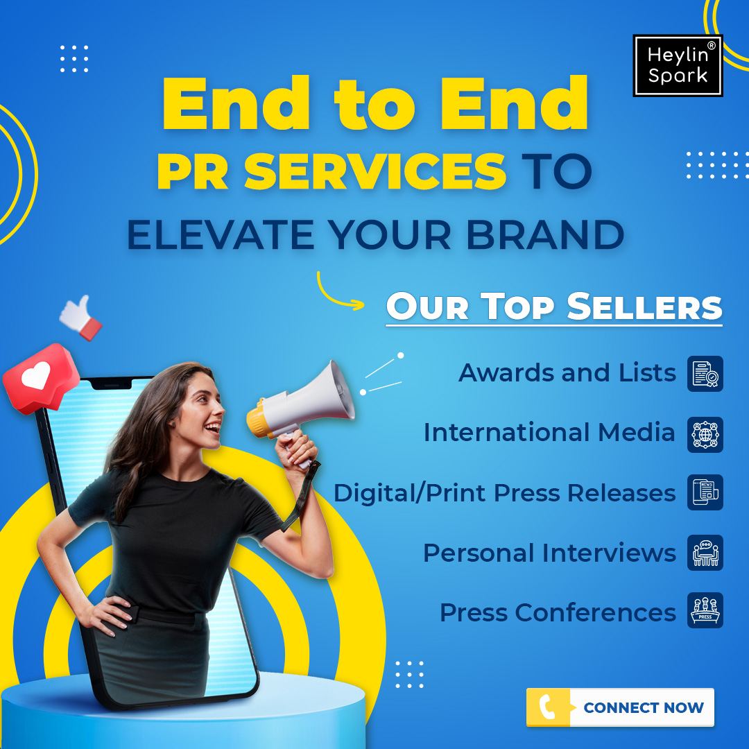 PR services promotional ad design — Facebook Instagram ad creative by Creativeskroll India