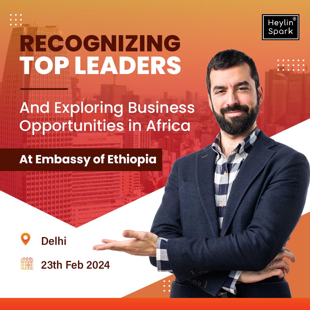 Top leaders event Meta ad design — business advertising creative by Sanchita Bhatia