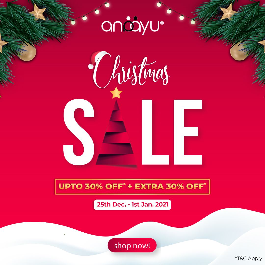 Christmas sale Instagram ad design — festive social media creative by Creativeskroll