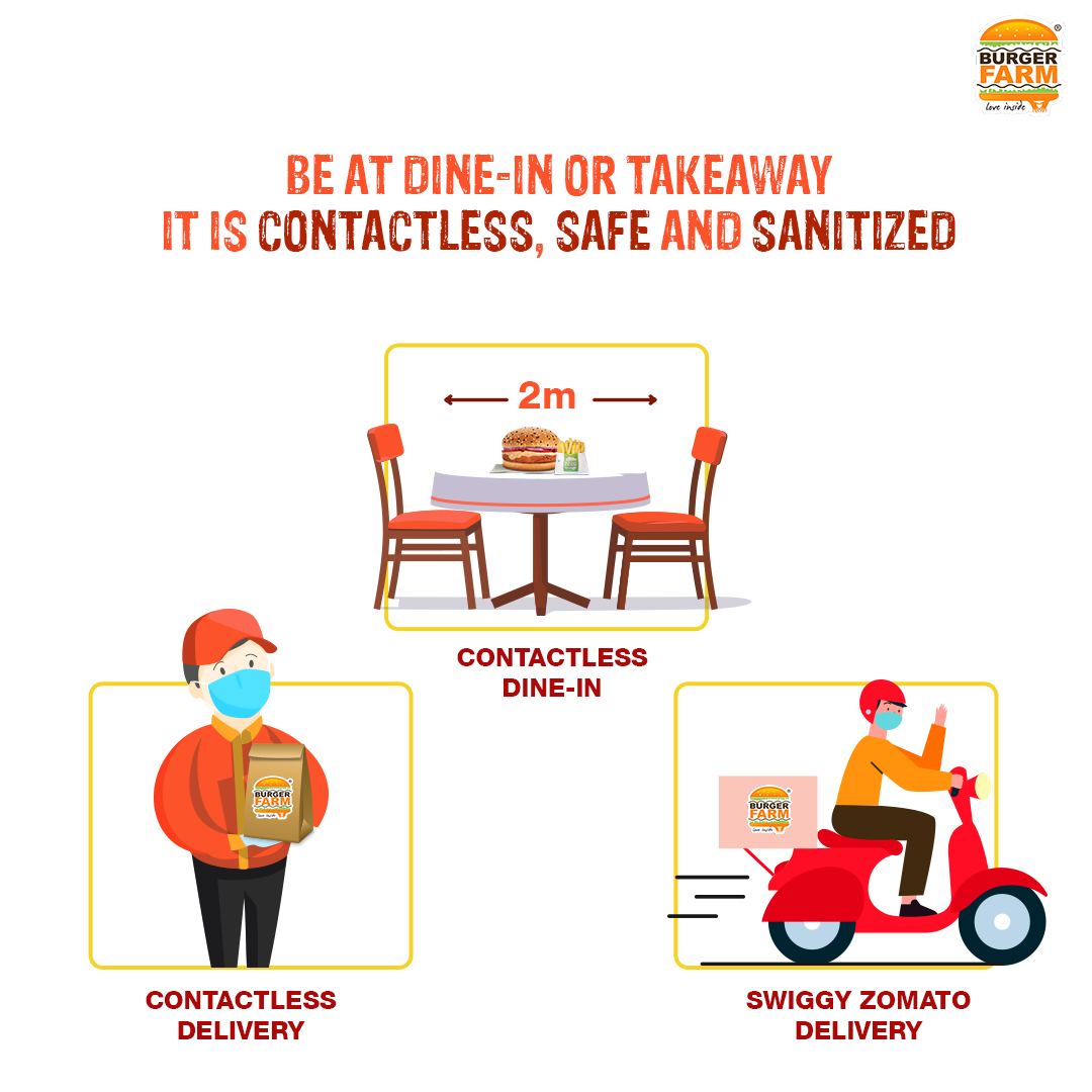 Contactless payment social media design — digital brand post by Creativeskroll