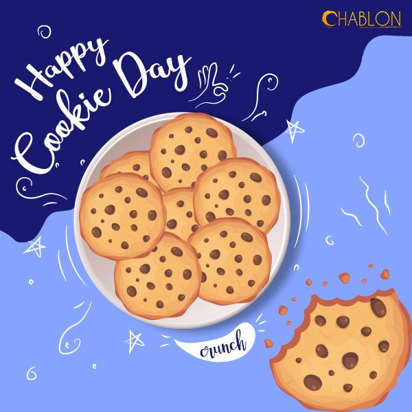 Cookie Day Instagram post design — social media graphic by Sanchita Bhatia Jaipur