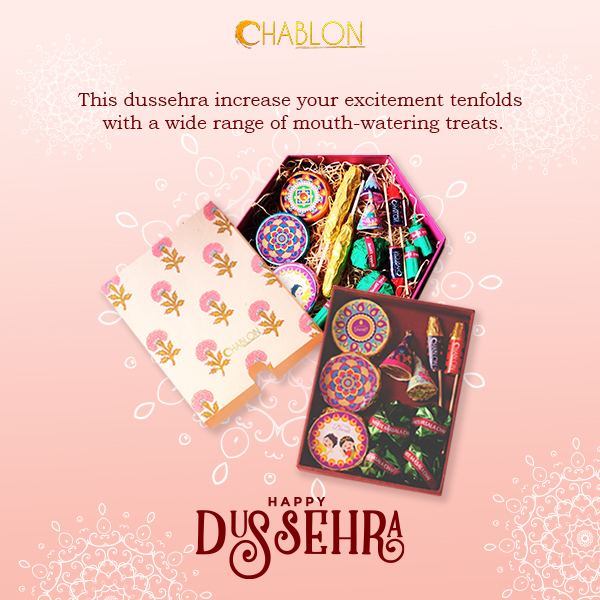 Dussehra festival social media post design — Indian festive graphic by Creativeskroll