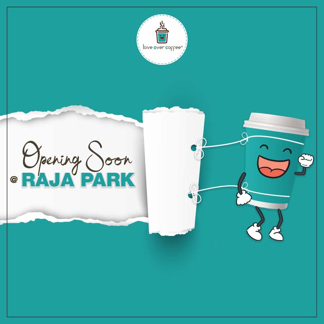 Opening soon social media announcement design — brand launch graphic by Sanchita Bhatia