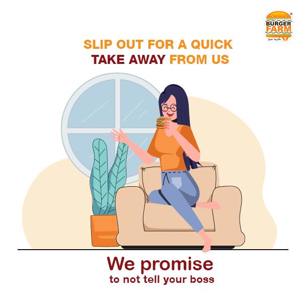 Work from home social media post design — corporate Instagram graphic by Sanchita Bhatia